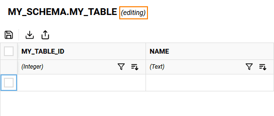 Unlocked Table Unlocked Table