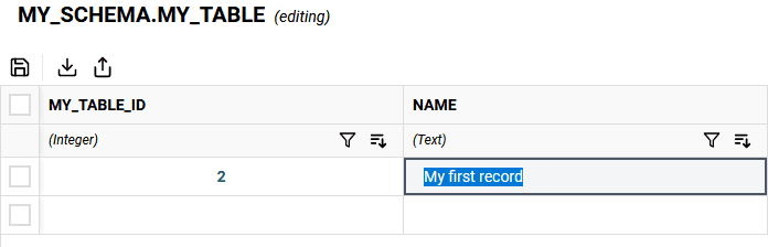 Edit Existing Record Edit Existing Record
