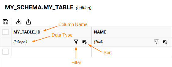 Column Headers Column Headers